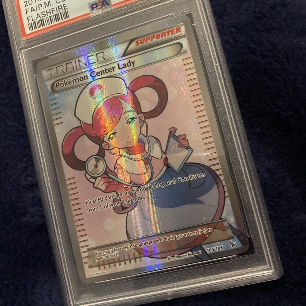 ポケモンカード 2014 FAL P.M. CENTER LADY PSA 10 Auction Prices Realized Tcg Cards 2014 POKEMON XY FLASHFIRE