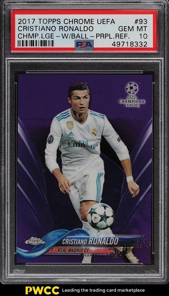 その他 PSA10 2017 TOPPS CHROME UCL RONALDO Auction Prices Realized Soccer Cards 2017 TOPPS CHROME UEFA