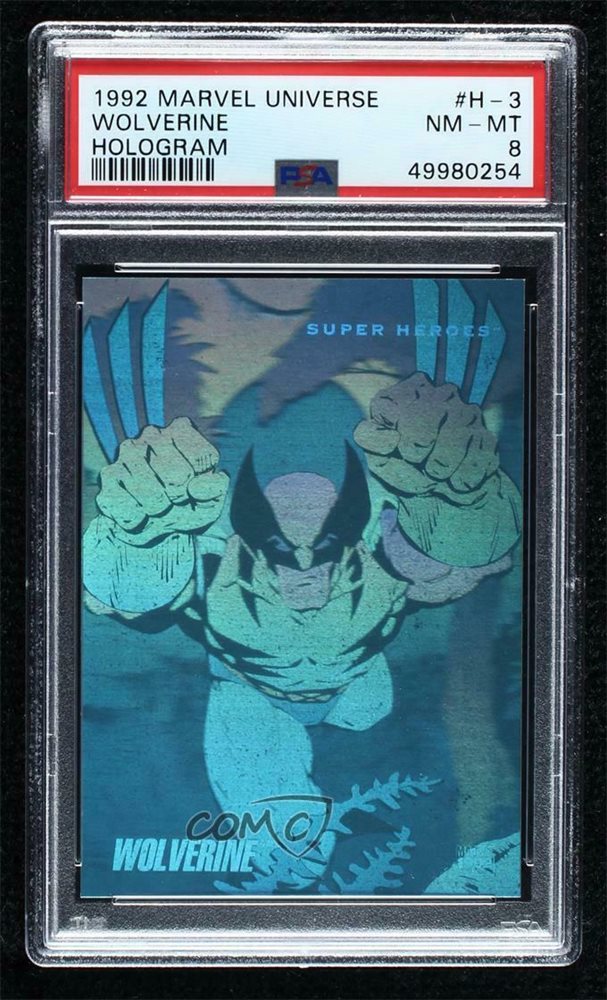 holographic wolverine card SCRAPBOOKFARE main image 1