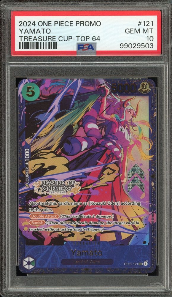PSA10 ヤマト YAMATO 英語版 トレジャーカップ Auction Prices Realized Tcg Cards 2024 ONE PIECE PROMOS Yamato