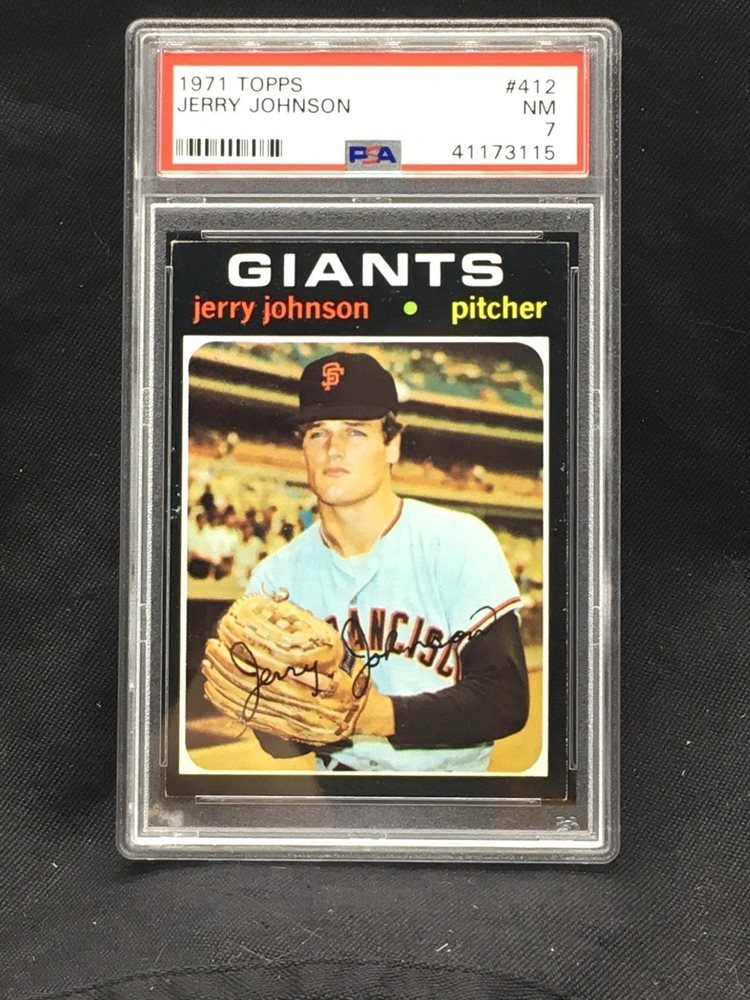 Auction Prices Realized Baseball Cards 1971 Topps Jerry Johnson