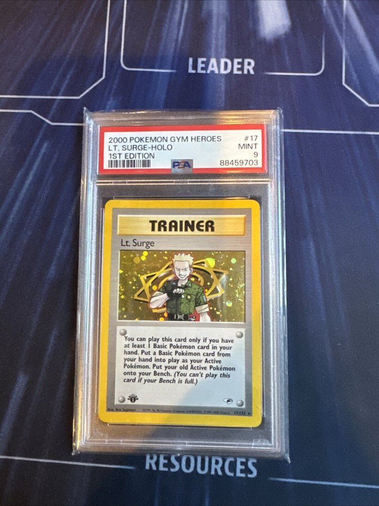 lt surge pokemon card value The Most Expensive Lt. Surge Pokemon TCG Cards
