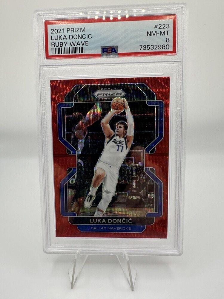 その他 PSA10 LUKA DONCIC 2019 PRIZM RUBY WAVE Luka Doncic 2019 Prizm #75 Ruby Wave Price Guide - Sports