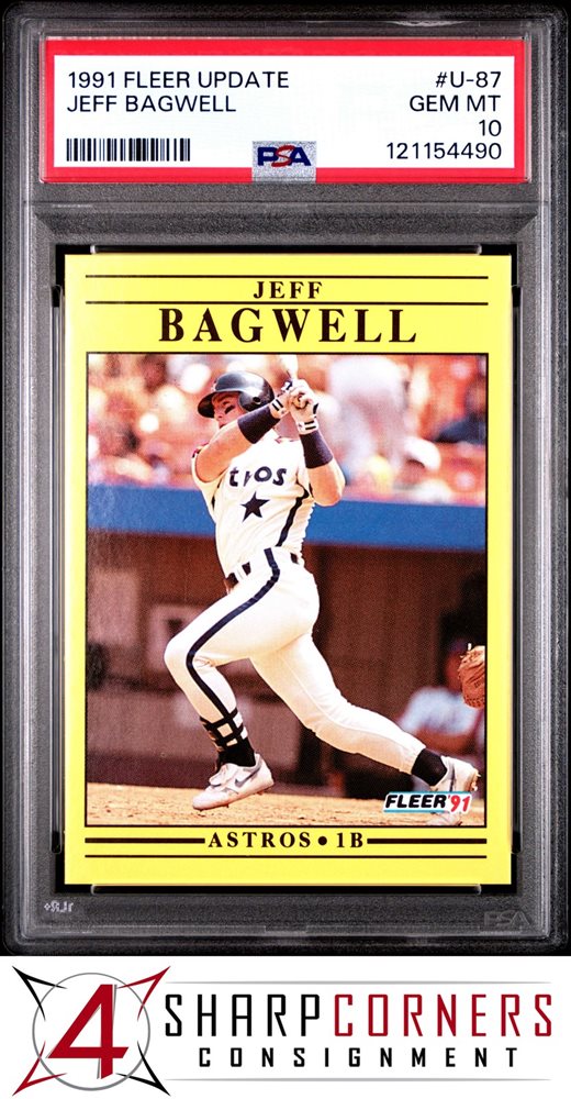 その他 1991 ULTRA UPDATE JEFF BAGWELL BGS GEM Auction Prices Realized Baseball Cards 1991 ULTRA UPDATE