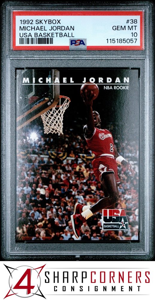1992 SKYBOX MICHAEL JORDAN PSA8 ジョーダン 1992-93 Skybox - Michael Jordan #USA11 for sale | eBay