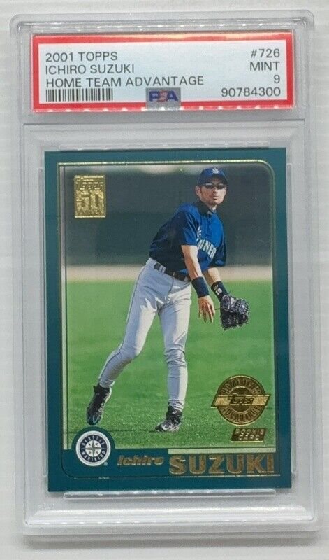 シングルカード MLB - ICHIRO 2001 FLEER LEGACY  Ichiro PSA 9 Auction Prices Realized Baseball Cards 2001 TOPPS Ichiro Suzuki