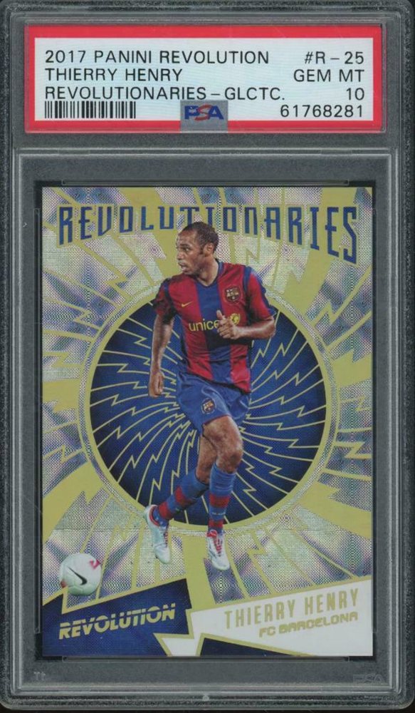 ティエリ・アンリ 直筆サイン 限定50枚 2024 Topps finest