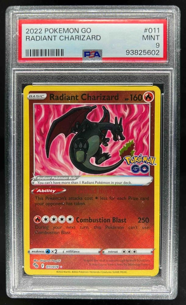 Auction Prices Realized Tcg Cards 2022 POKEMON GO Radiant Charizard