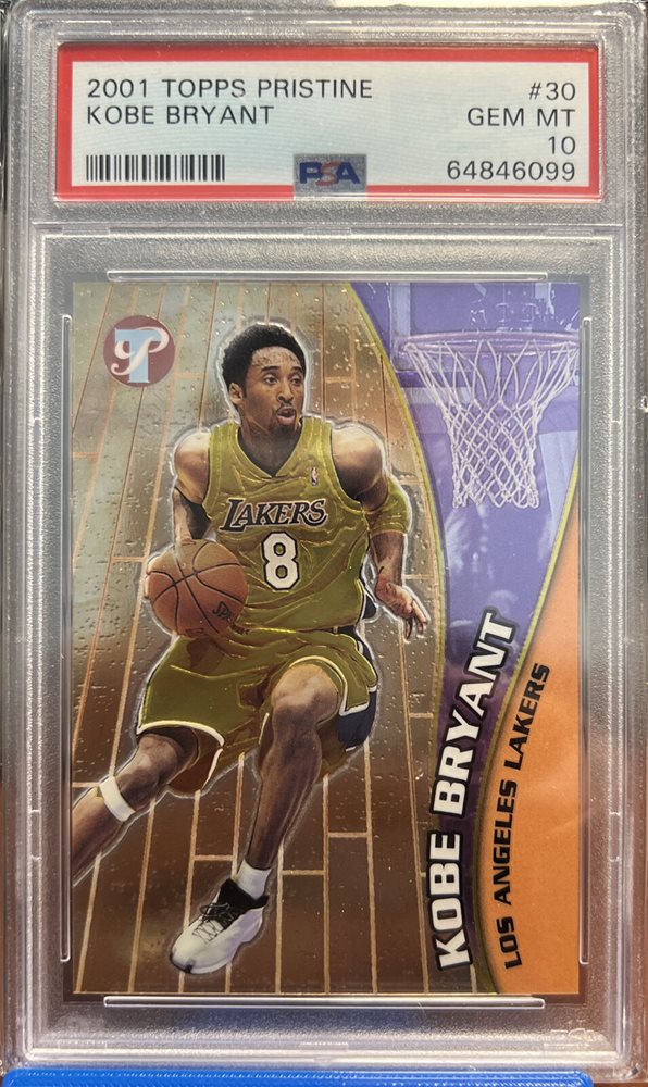 Auction Prices Realized Basketball Cards 2001 Topps Pristine Kobe  