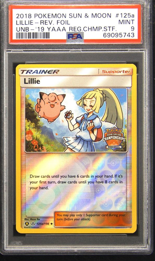 pokemon sun and moon lillie card eBay Auction Item 176376707242 Tcg Cards 2018 & Ultra Prism the trusted official grading guarantees its condition Lillie - 147/149 - Full