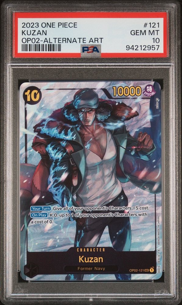 Auction Prices Realized Tcg Cards 2023 ONE PIECE OP02