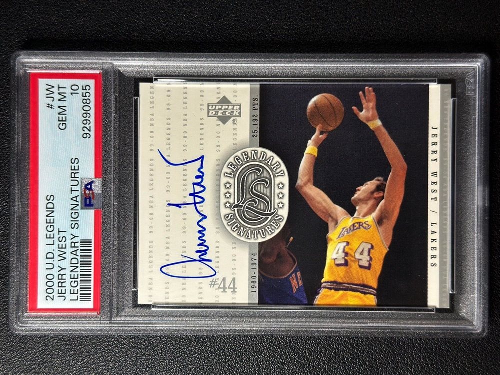 その他 Jerry West Auto upper deck Auction Prices Realized Basketball Cards 1999 UPPER DECK