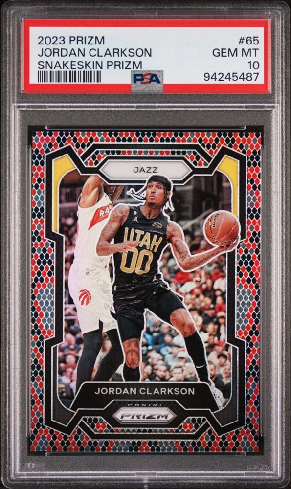 ８枚限定 PRIZM JORDAN CLARKSON PSA9 NBAカード Auction Prices Realized Basketball Cards 2023 PANINI PRIZM Jordan
