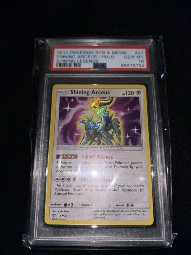 2017 SUN&MOON SHINING ARCEUS PSA10 アルセウス 2017 SUN&MOON SHINING ARCEUS PSA10 アルセウス - メルカリ