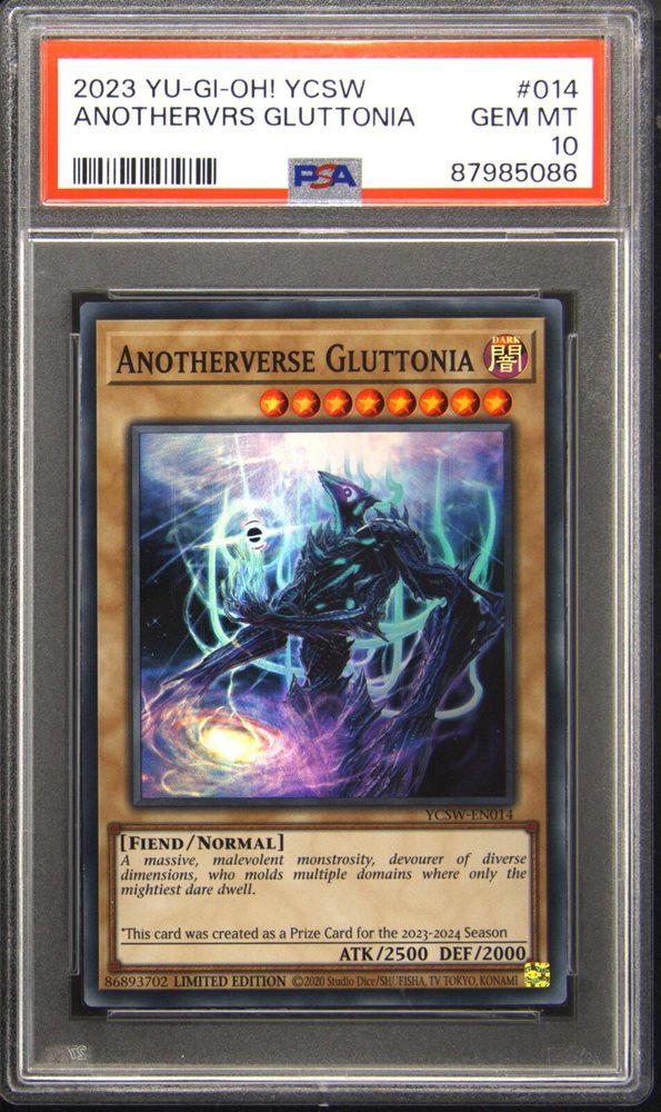 Anotherverse Gluttonia (SR) YCSW-EN014 Yu-Gi-Oh