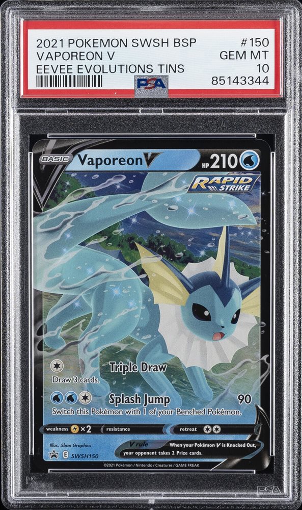 Auction Prices Realized Tcg Cards 2021 POKEMON SWSH BLACK