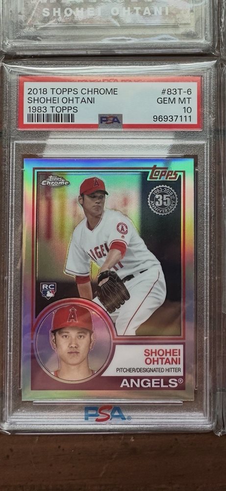 Topps chrome2018 83T-6 SHOHEI OHTANI 2枚 _12.JPG?set_id=880000500F