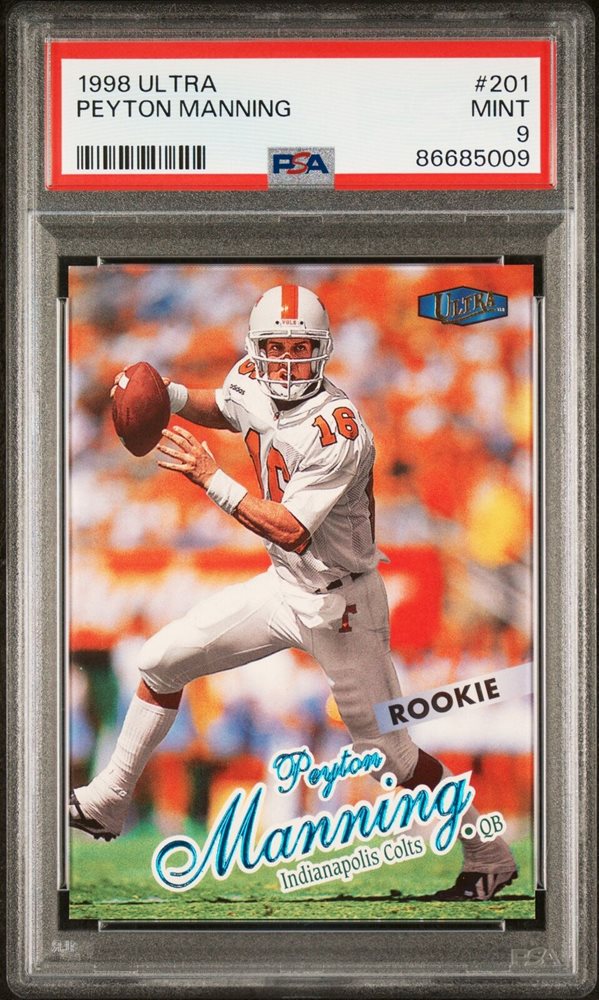 Auction Prices Realized Football Cards 1998 ULTRA Peyton Manning