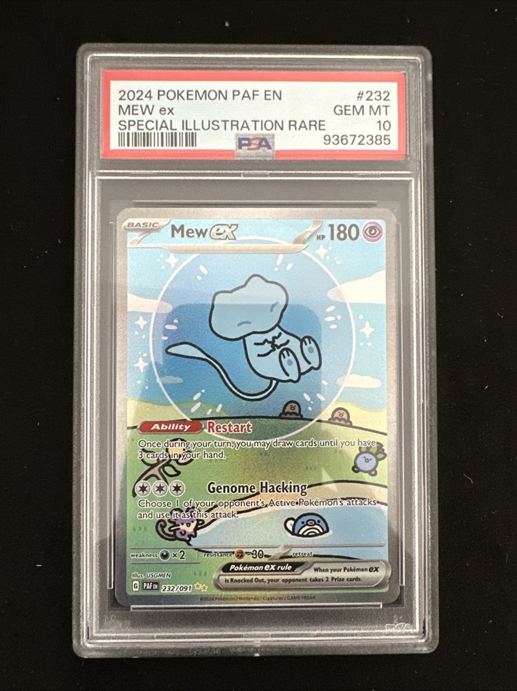 【PSA10】＋【PSA8】　MEW JUNBO CARD 2pieces PSA 8 Gold Metal Mew Ex 205/165 Pokémon 151 Ultra Premium