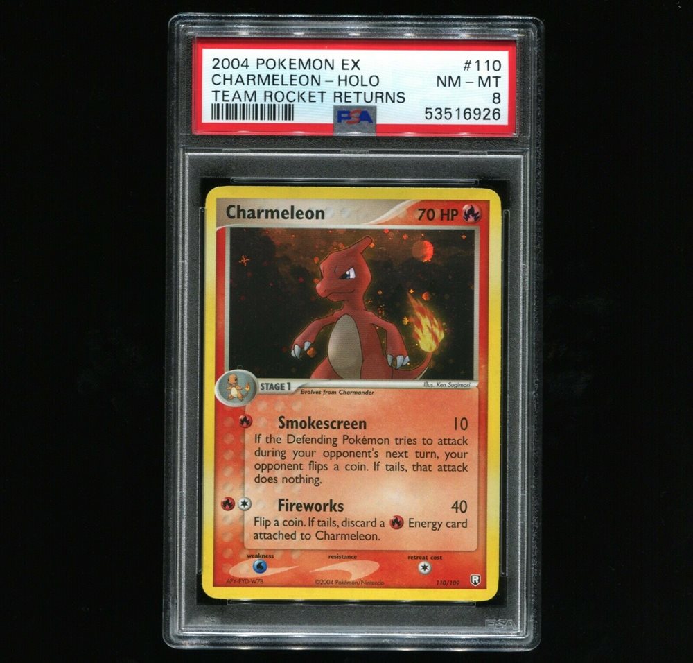Auction Prices Realized Tcg Cards 2004 Pokemon EX Team Rocket Returns  Charmeleon-Holo