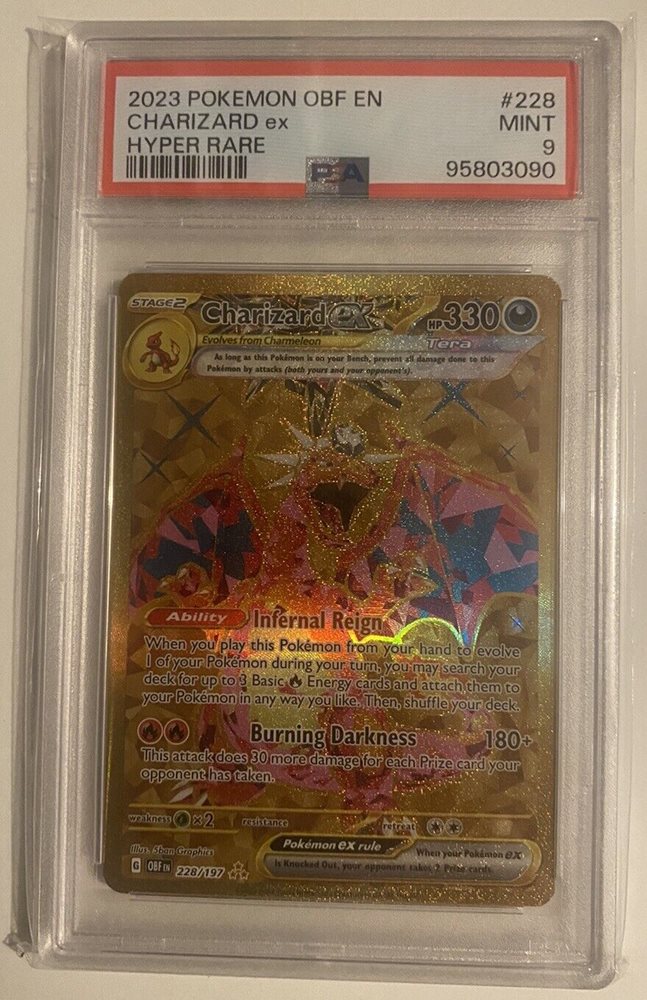 gold metal pokemon card charizard Pokemon Card Champion's Path 074/073 74/73 Charizard VMAX Hyper Rare –  Brokenvase Games