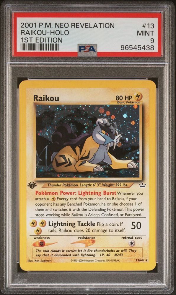 Auction Prices Realized Tcg Cards 2001 POKEMON NEO