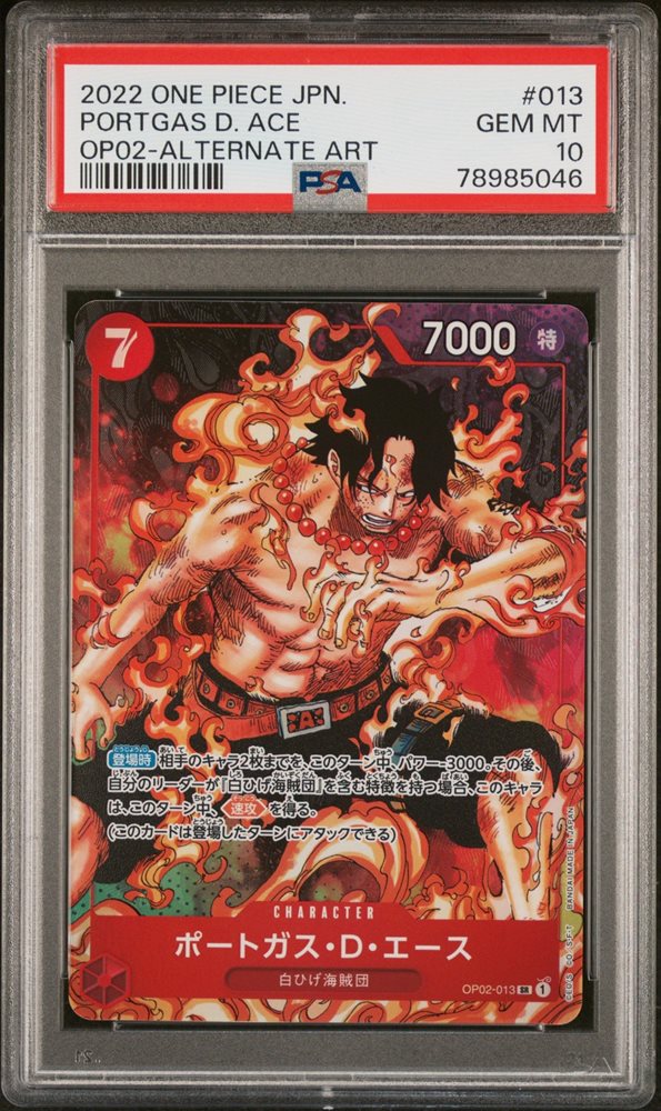PSA10ワンピース　ガードダス　エース　2002 #CO2 buyee 歓迎 PSA10ワンピース ガードダス エース 2002 #CO2 buyee 歓迎