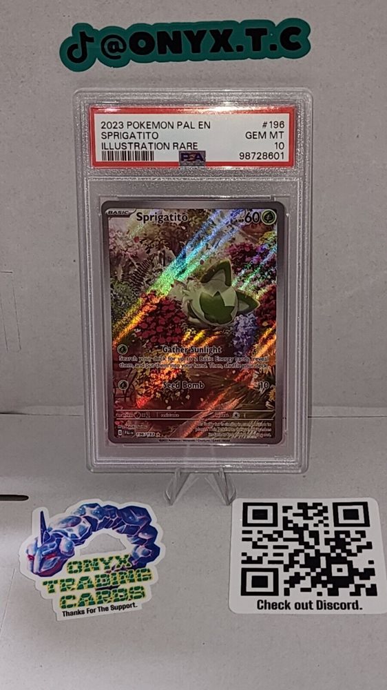 【psa10】2023 ポケモンカード SPRIGATITO GEM MT 10 Psa10 2023 Pokemon Card Sprigatito Gem Mt 10 | eBay