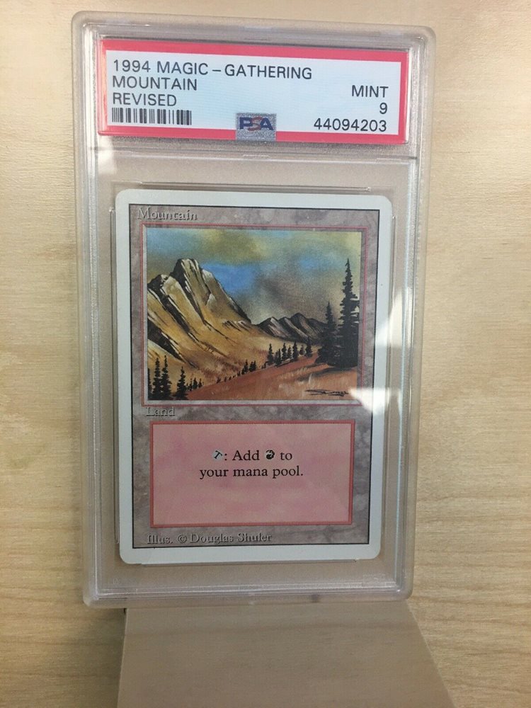 マジック：ザ・ギャザリング Magic: The Gathering Mountain PSA9 Auction Prices Realized Tcg Cards 1993 MAGIC THE GATHERING