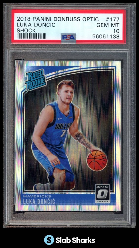 NBA カード Donruss Optic Luka Doncic PSA10 Luka doncic donruss optic rated rookie PSA 10 | eBay