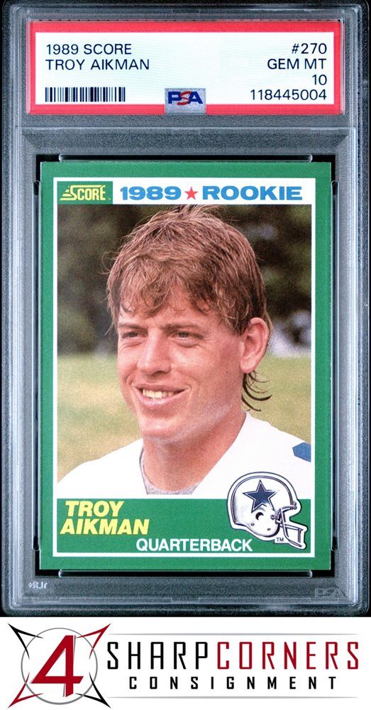 Auction Prices Realized Football Cards 1989 SCORE Troy Aikman