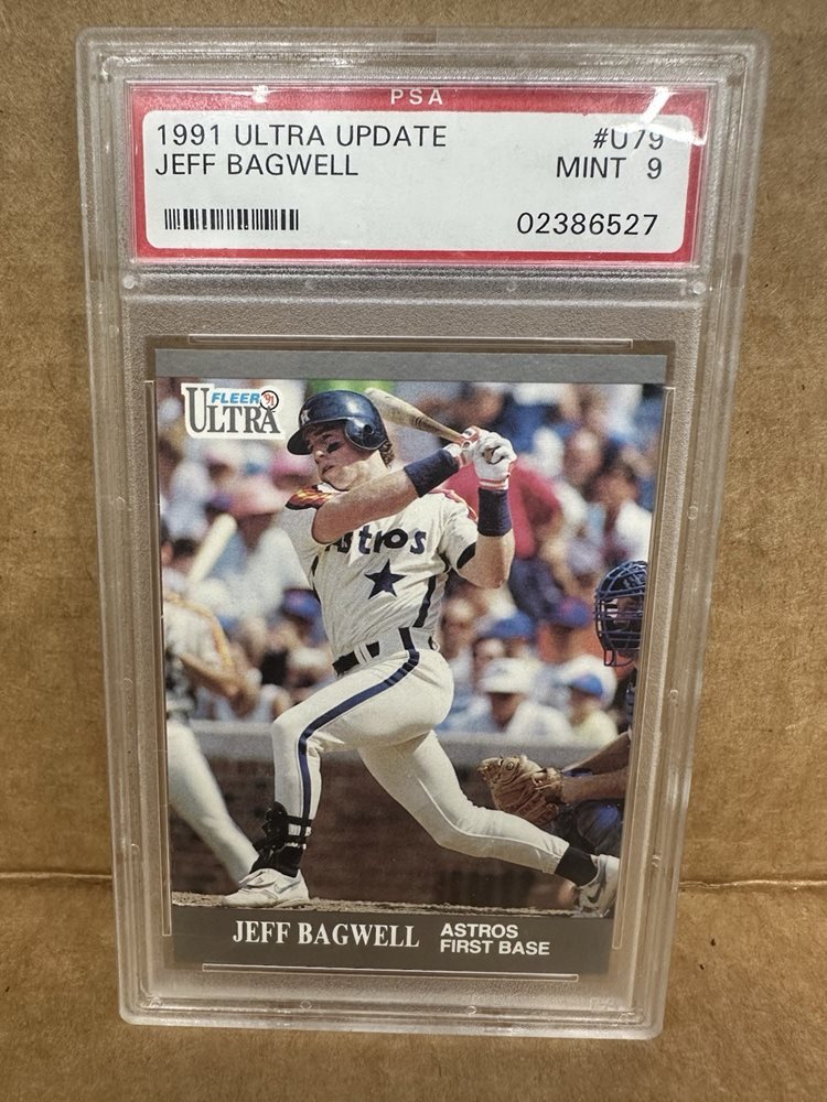 その他 1991 ULTRA UPDATE JEFF BAGWELL BGS GEM 1991 Fleer Ultra Update Factory Set Jeff Bagwell BGS 9.5 GEM