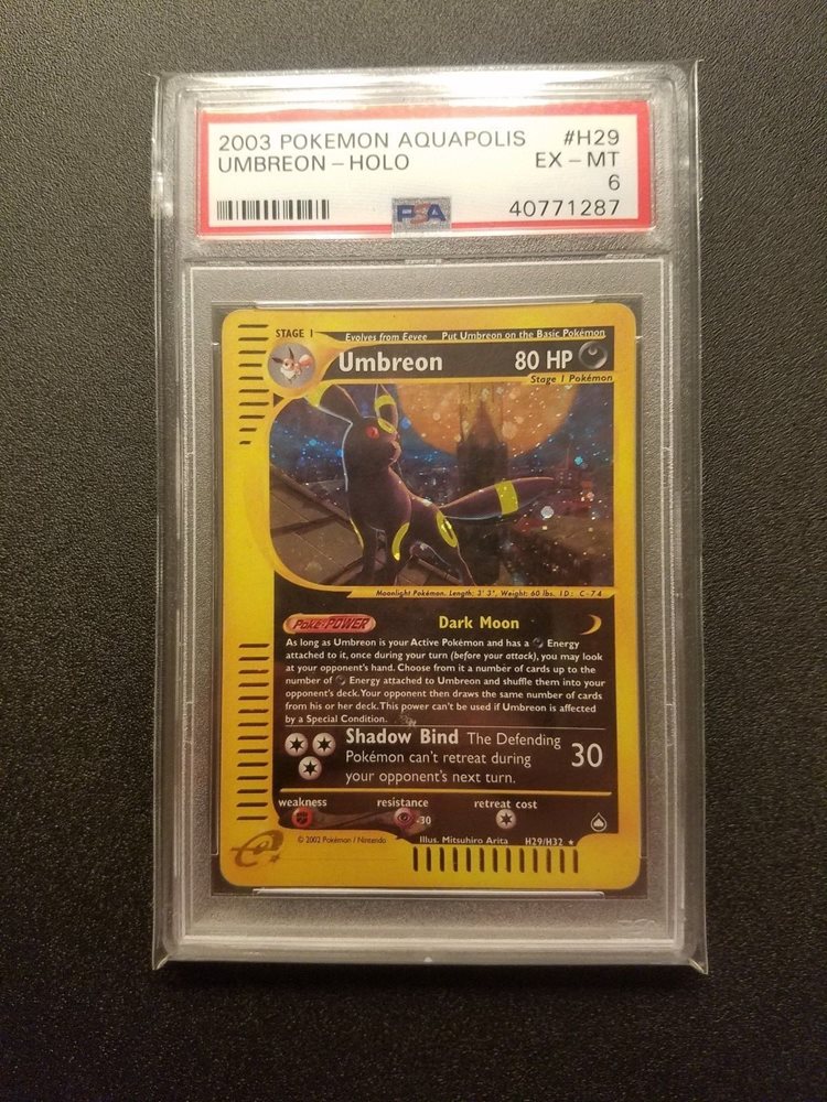 eBay Auction Item 142811259449 Tcg Cards 2003 Pokemon Aquapolis