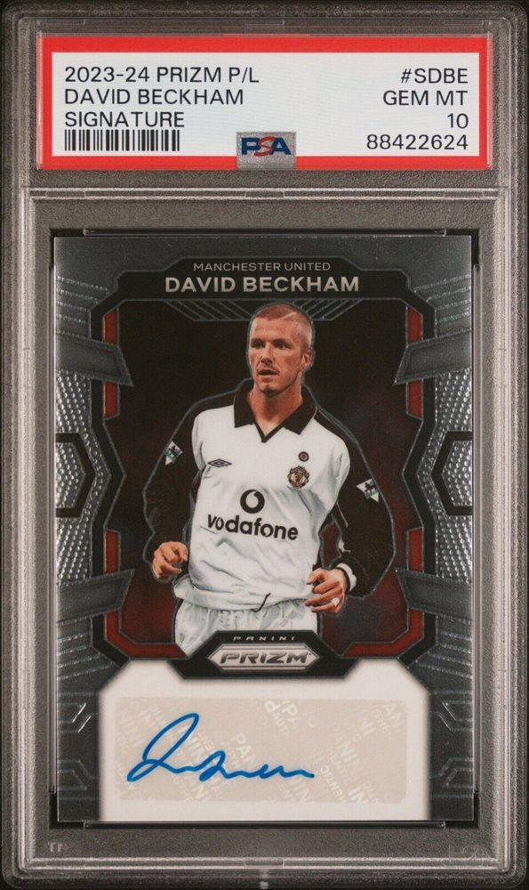 David Beckham ベッカム Panini Prizm AUTO David Beckham 2021-22 Panini Prizm Club Legends Signatures
