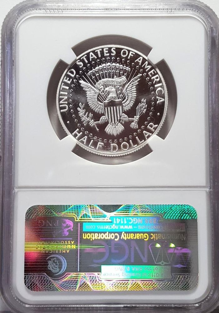 ケネディ　アンティークコイン　SP 70 PL ENHANCED FINISH 2014-S KENNEDY 50th ANNIVERSARY SILVER NGC SP 70 PL ENHANCED