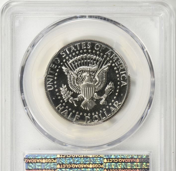 Presidential Label 1973-S PCGS PR69DCAM Kennedy Half Dollar