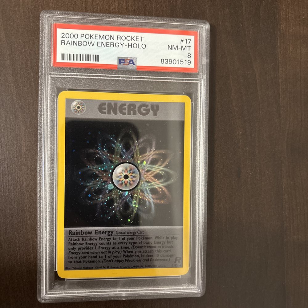レインボーエネルギー　ホロ　PSA10 PSA 10 GEM MINT Pokemon RAINBOW ENERGY Holo Rare Team Rocket