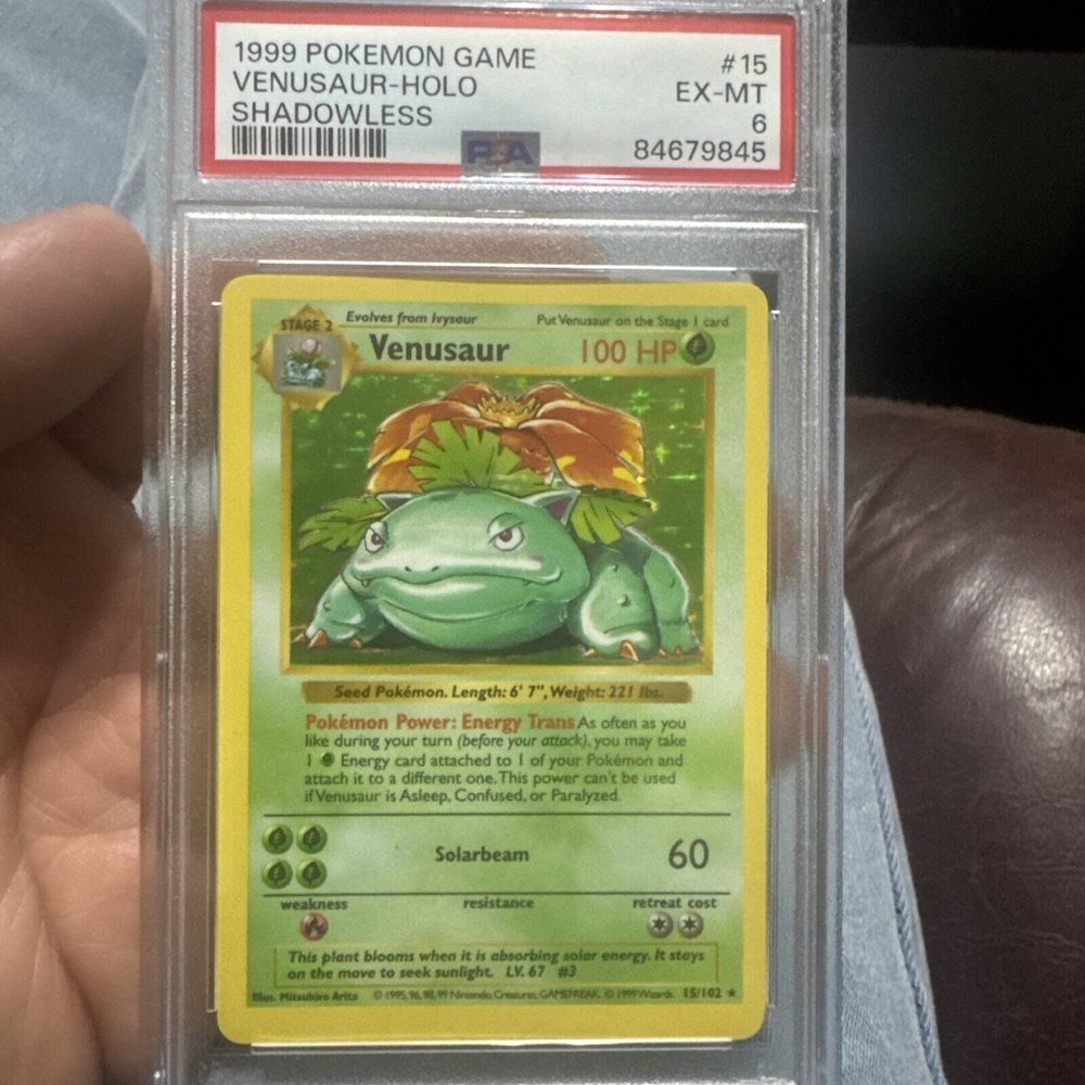 Auction Prices Realized Tcg Cards 1999 POKEMON GAME Venusaur