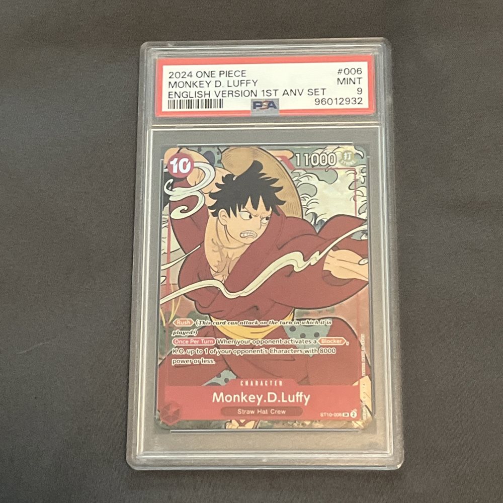 Auction Prices Realized Tcg Cards 2024 ONE PIECE ENGLISH VERSION