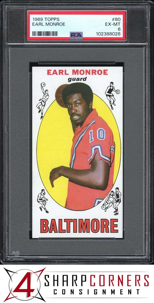 Auction Prices Realized Basketball Cards 1969 TOPPS Earl Monroe