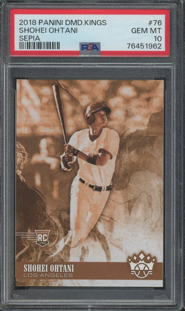 その他 2018 Diamond Kings Shohei Ohtani 2018 Panini Diamond Kings Shohei Ohtani #76 Facing Right RC