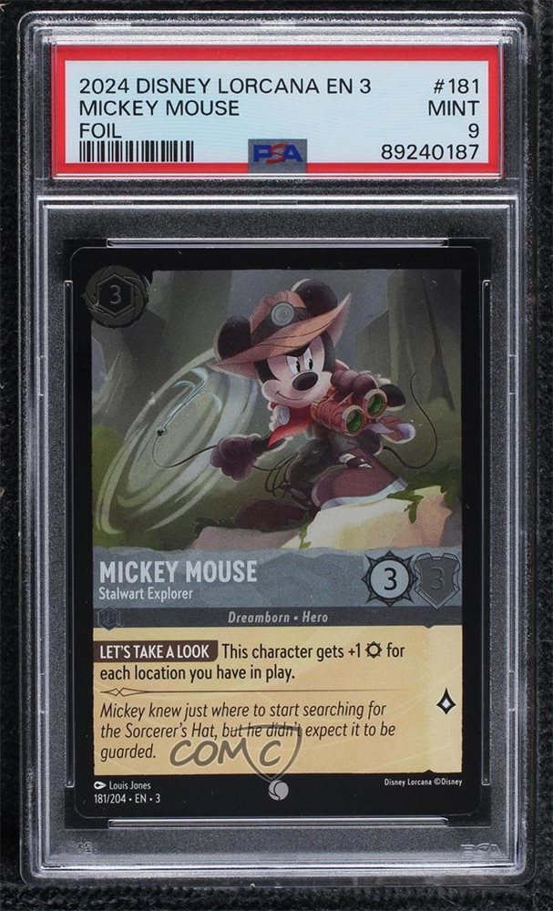 PSA10DISNEY LORCANAシア・カーン #212 387 PSA10DISNEY LORCANAシア