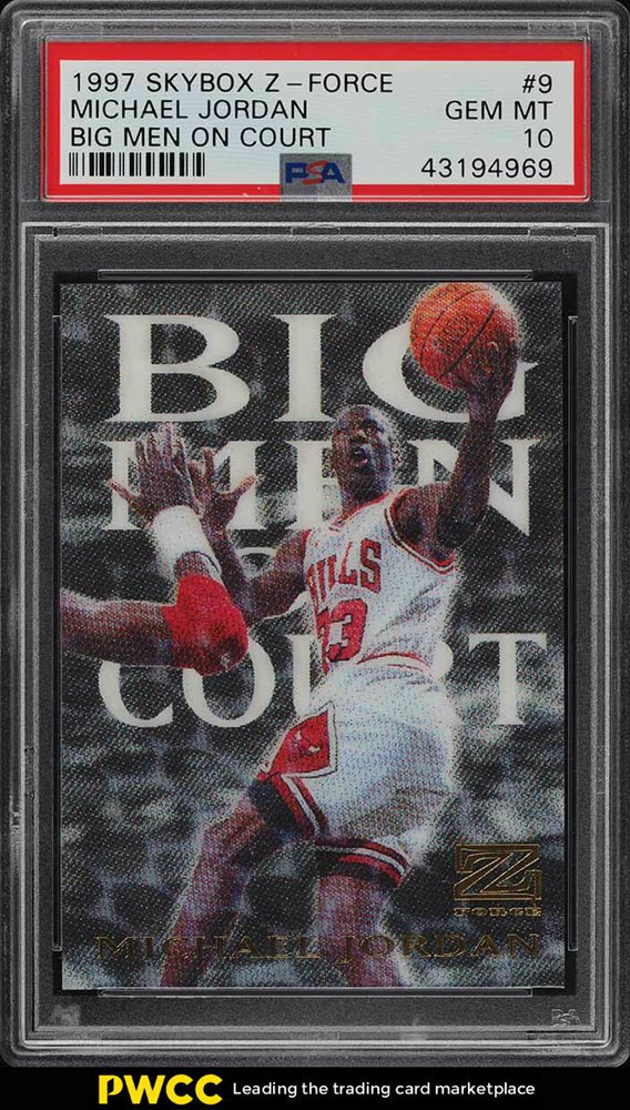 その他 1997-98 Skybox Z-Force Big Men on Court Allen Iverson 1997 SkyBox Z-Force #8BMOC Big Men on Court