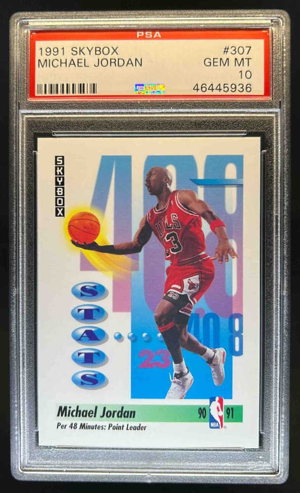お盆セール] 1991 Skybox マイケル ジョーダン PSA-10 Michael