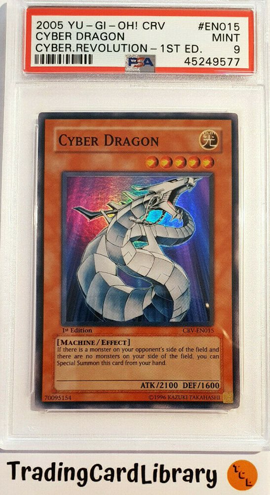 thumbnail image 2 of Yu-Gi-Oh! Cyber Dragon Ultimate Rare - CRV-JP015 Japanese Card - Near Mint 2 of 6
