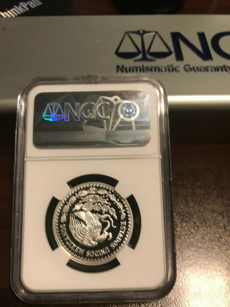 1993 Mexico Silver 1/2 oz proof onza NGC PF69, PR69DCAM - PCGS