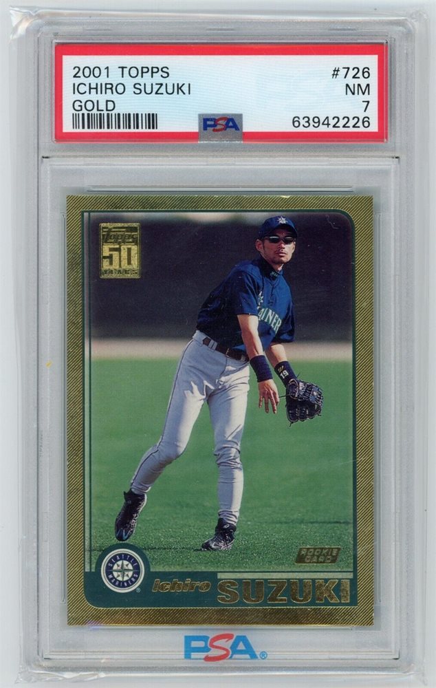 500枚限定 2001 UD Gold Glove イチロー カード RC 500枚限定 2001 UD