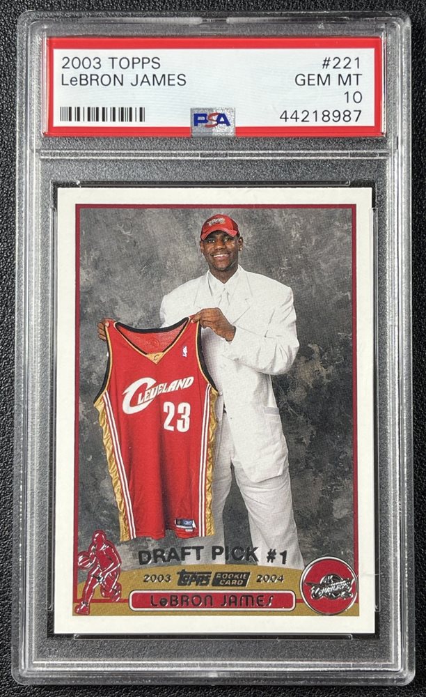 Auction Prices Realized Basketball Cards 2003 TOPPS Lebron James