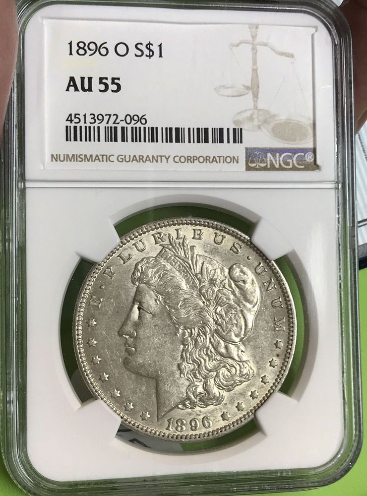Sharp Uncirculated 1882 CC Morgan Dollar