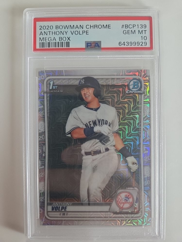 その他 2020 bowman anthony volpe auto psa10 Auction Prices Realized Baseball Cards 2020 BOWMAN CHROME